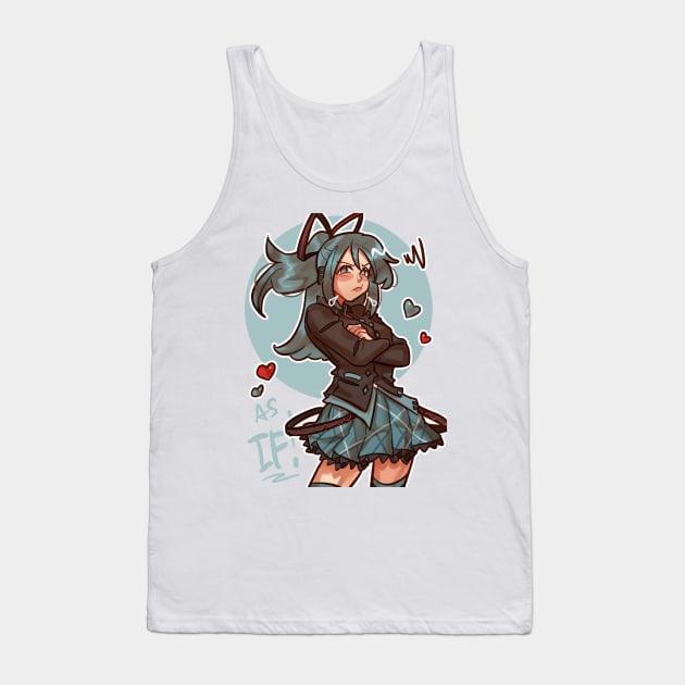 Vocaloid beta if miku Tank Top by Anarha